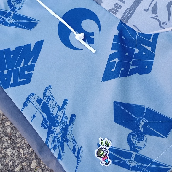 Vintage Star Wars Reworked Boom Box Benny Shorts UNISEX - Picture 4 of 8